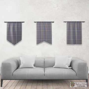 Handwriting Tartan Gonfalon, Tartan Banner Rectangle - Tartan Vibes Clothing
