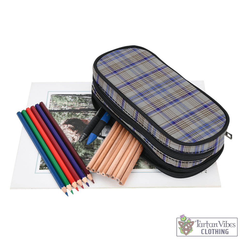 Handwriting Tartan Pen and Pencil Case One Size 4.13*8.74 inch - Tartan Vibes Clothing