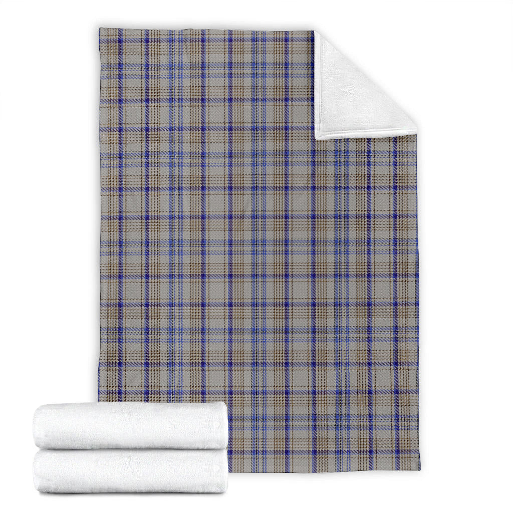 Handwriting Tartan Blanket X-Large 59 x 79 inches 150 x 200 cm - Tartan Vibes Clothing