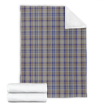Handwriting Tartan Blanket X-Large 59 x 79 inches 150 x 200 cm - Tartan Vibes Clothing