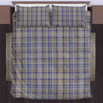 Tartan Vibes Clothing Handwriting Tartan Bedding Set
