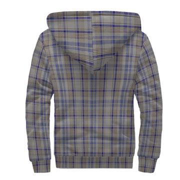 Handwriting Tartan Sherpa Hoodie - Tartan Vibes Clothing