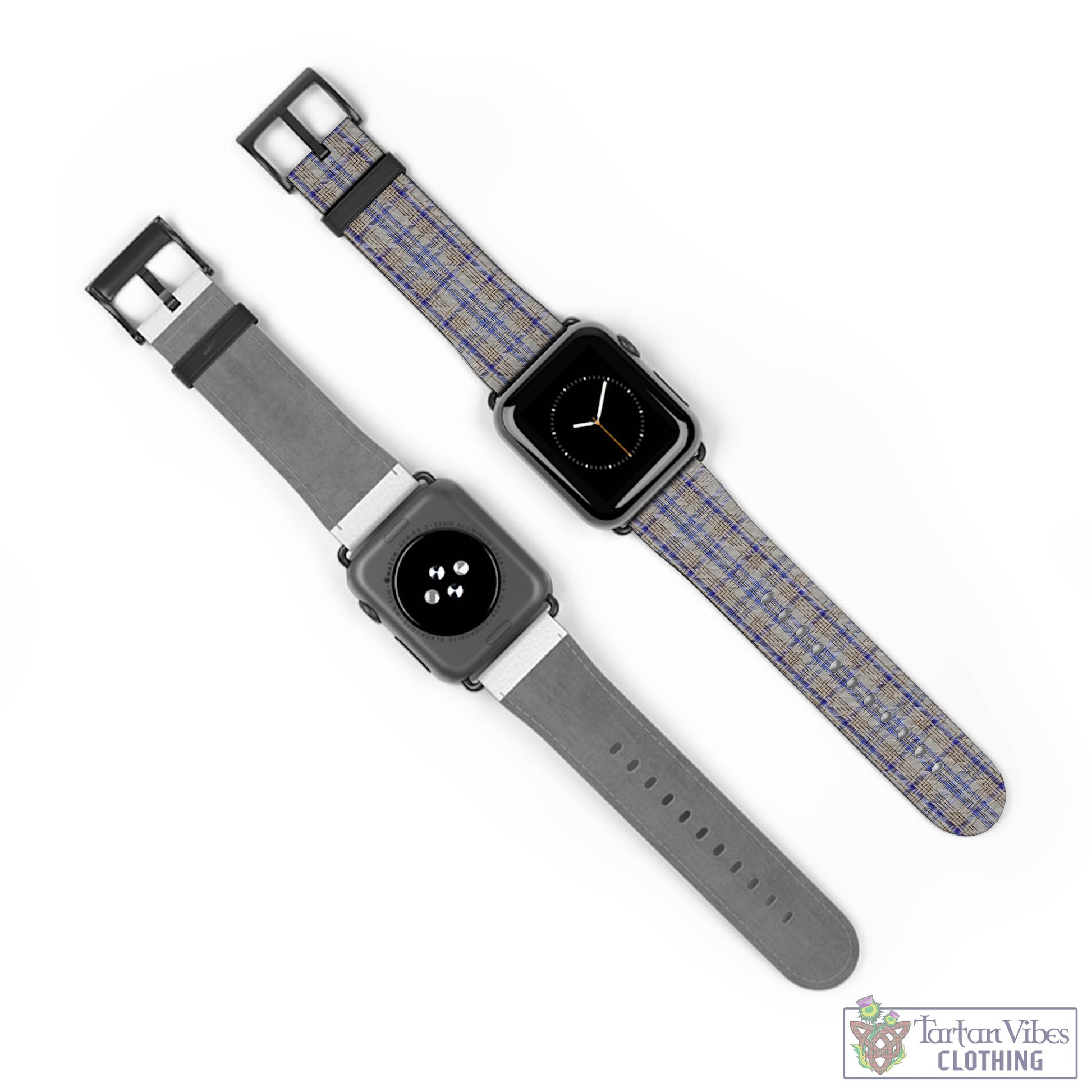 Tartan Vibes Clothing Handwriting Tartan Watch Band