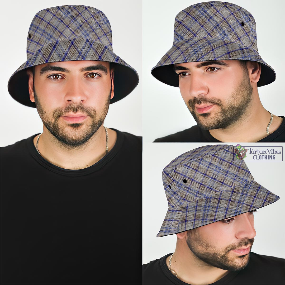 Handwriting Tartan Bucket Hat - Tartan Vibes Clothing