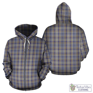 Handwriting Tartan Hoodie - Tartan Vibes Clothing