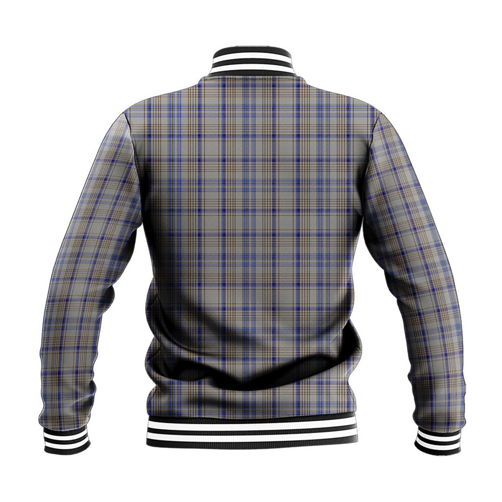 Handwriting Tartan Baseball Jacket - Tartan Vibes Clothing