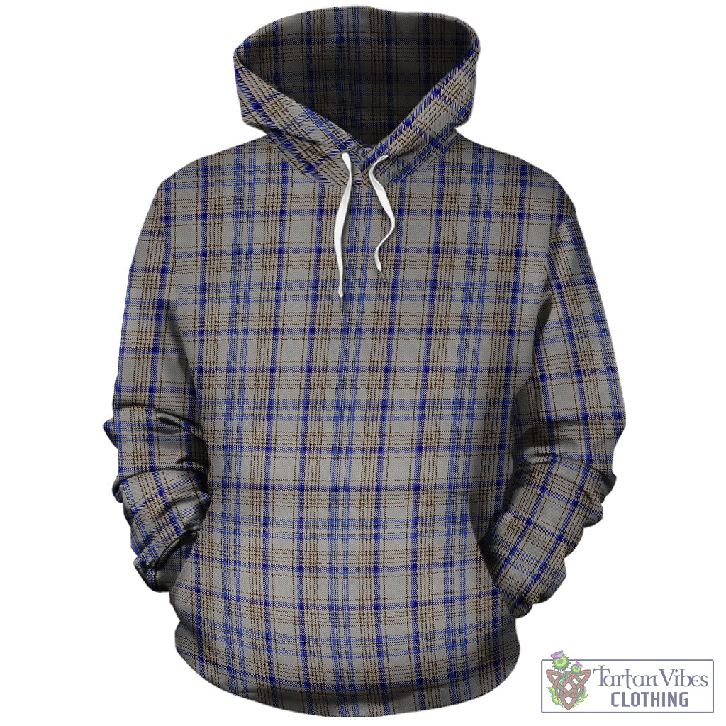 Handwriting Tartan Hoodie - Tartan Vibes Clothing