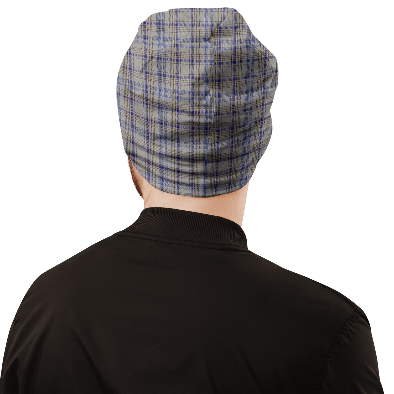 Tartan Vibes Clothing Handwriting Tartan Beanies Hat
