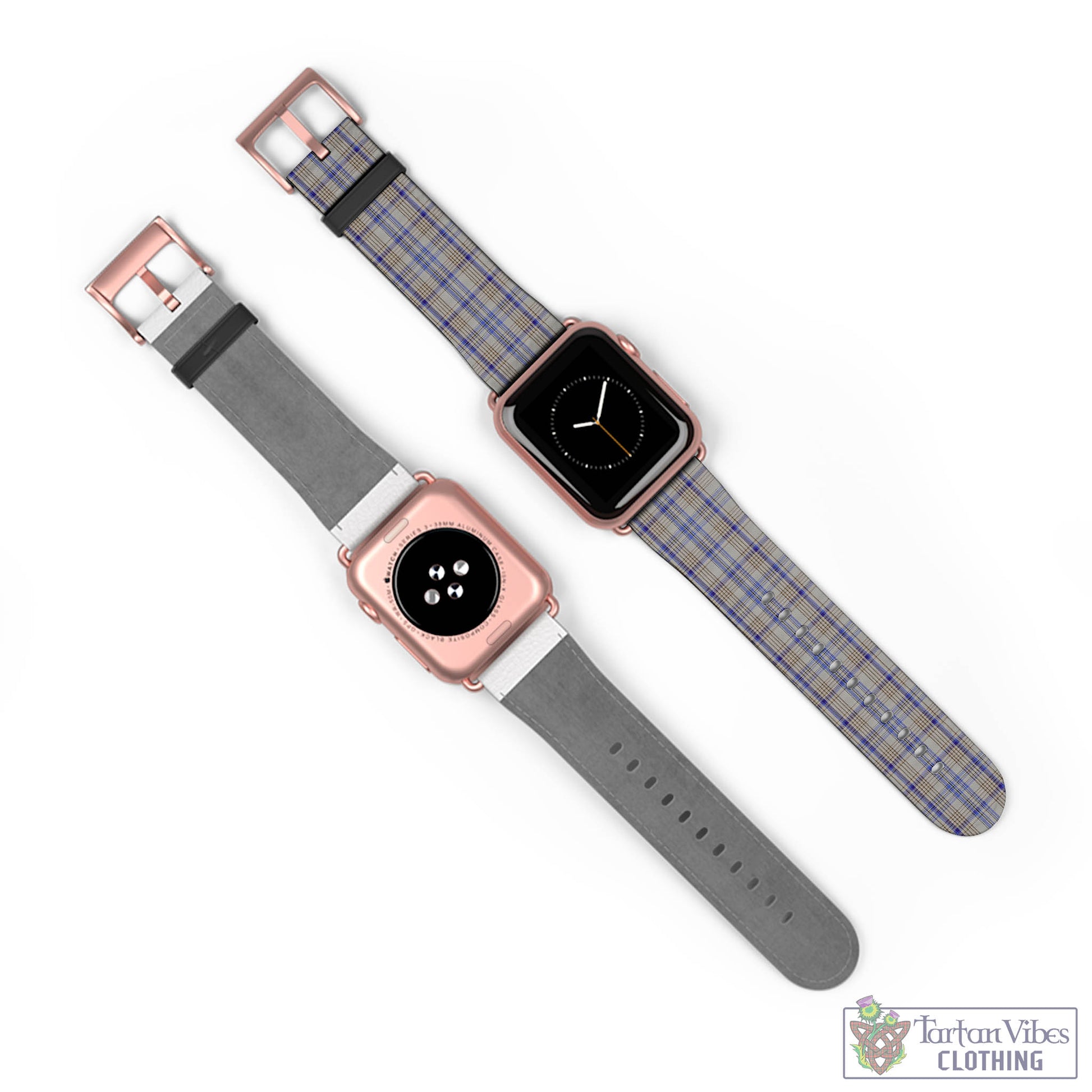 Tartan Vibes Clothing Handwriting Tartan Watch Band