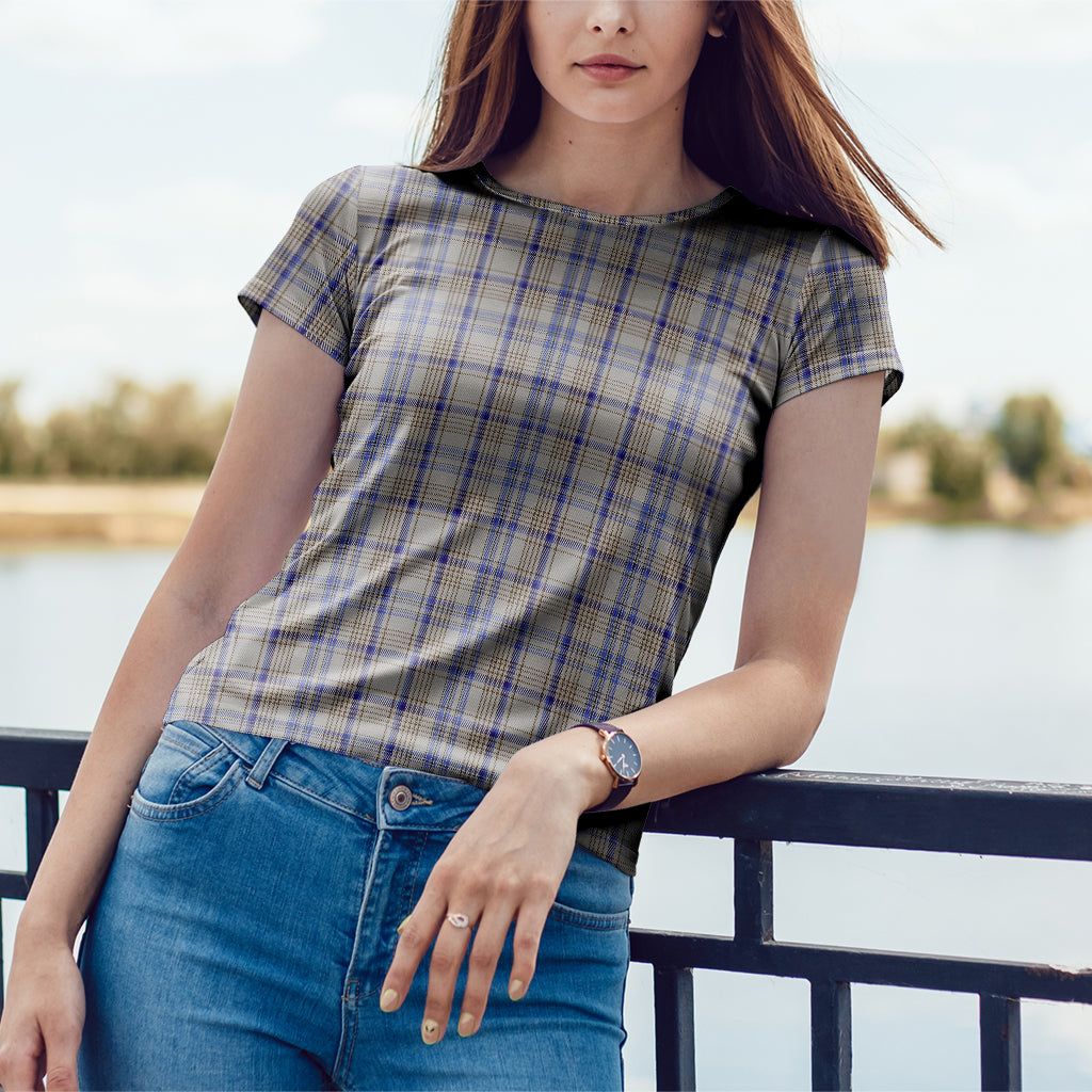 Handwriting Tartan T-Shirt - Tartan Vibes Clothing