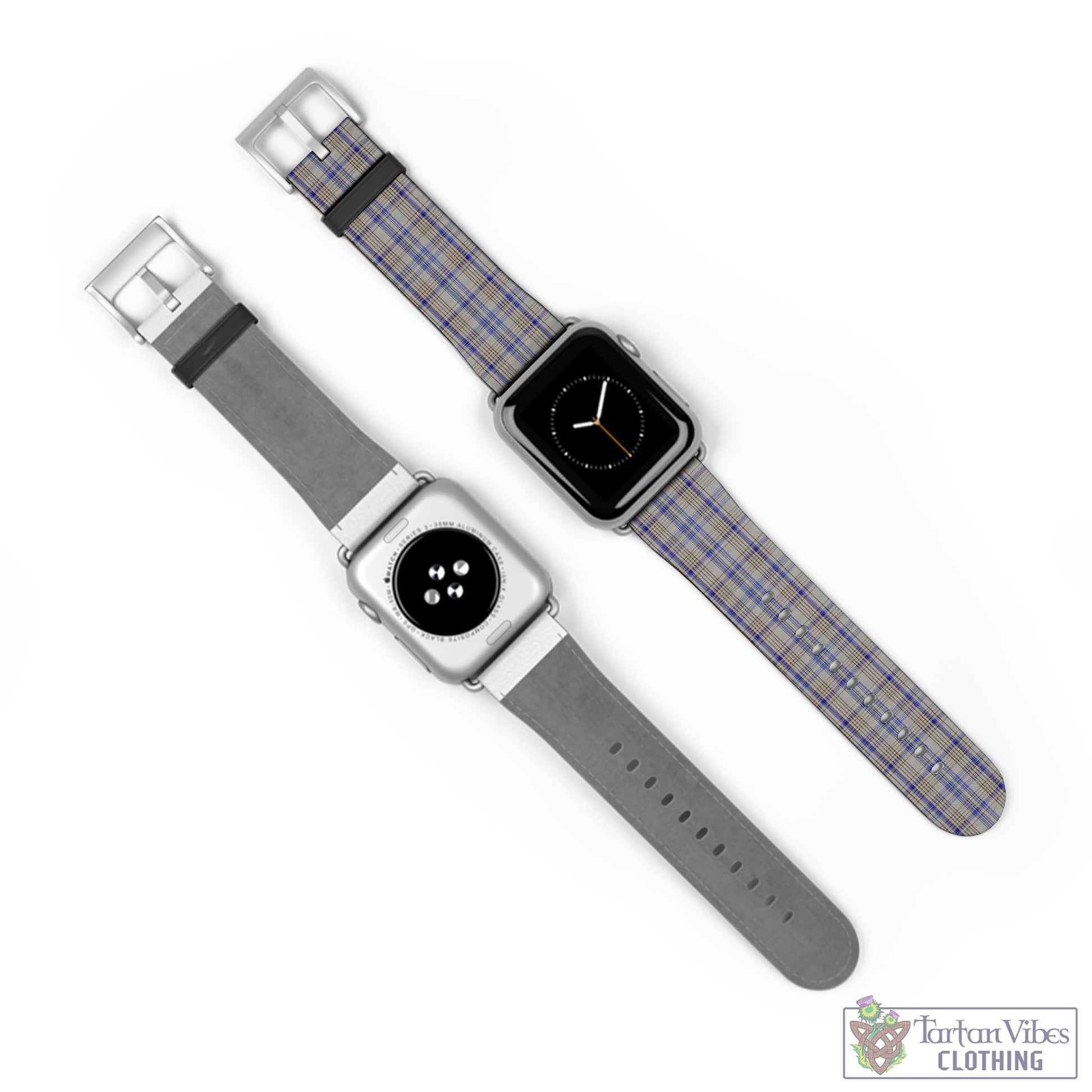 Tartan Vibes Clothing Handwriting Tartan Watch Band