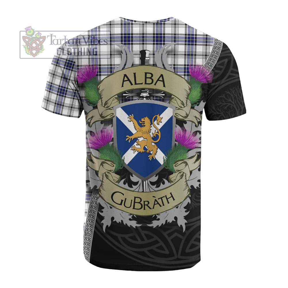 Tartan Vibes Clothing Hannay Tartan Family Crest Cotton T-shirt Lion Rampant Royal Thistle Shield Celtic Inspired