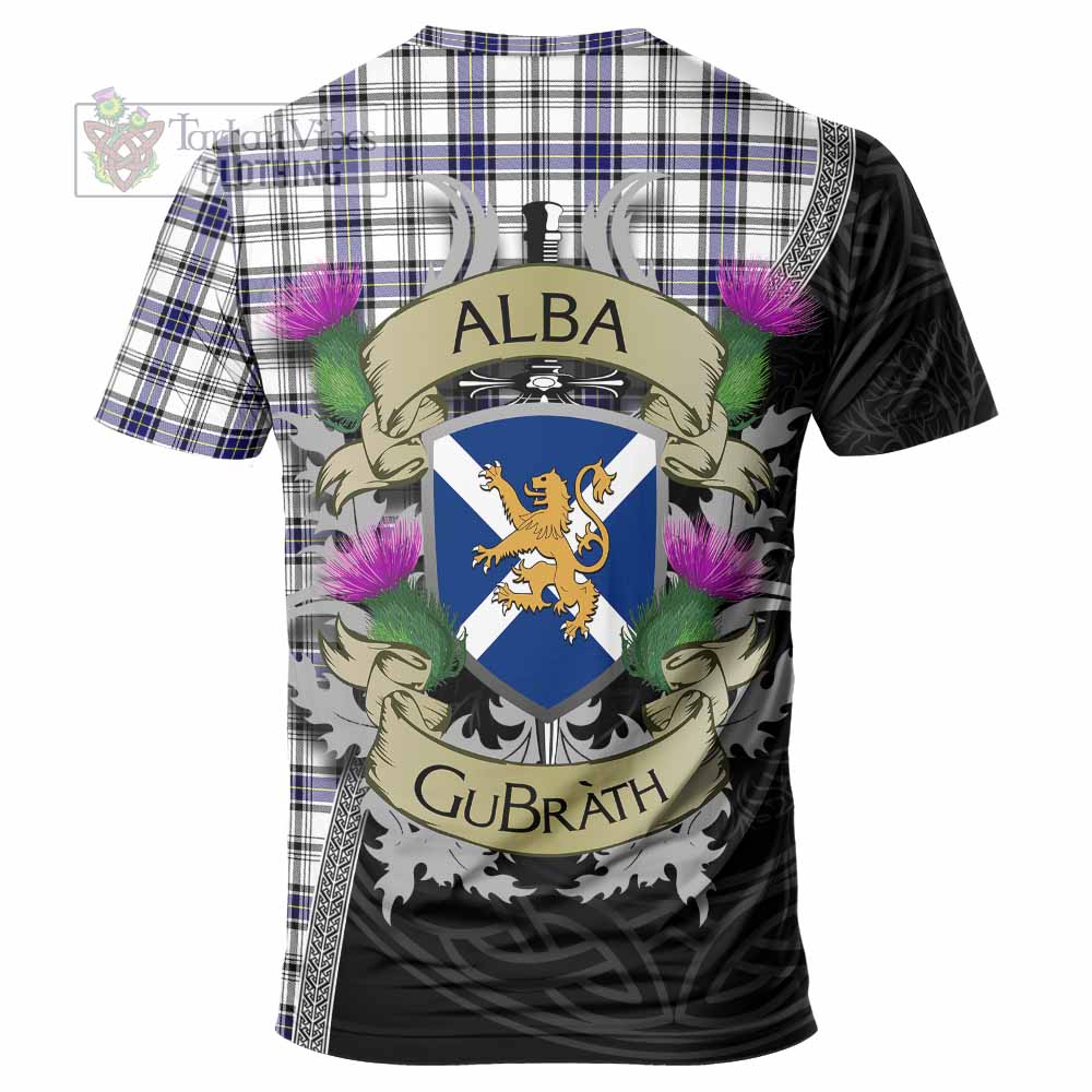 Tartan Vibes Clothing Hannay Tartan Family Crest T-Shirt Lion Rampant Royal Thistle Shield Celtic Inspired