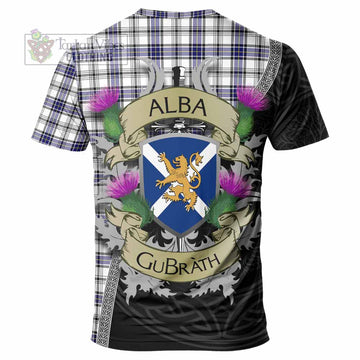 Tartan Vibes Clothing Hannay Tartan Family Crest T-Shirt Lion Rampant Royal Thistle Shield Celtic Inspired