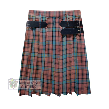 Hannay Dress Tartan Men's Pleated Skirt - Fashion Casual Retro Scottish Kilt Style