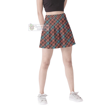 Hannay Dress Tartan Women's Plated Mini Skirt