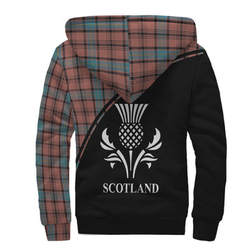 hannay-dress-tartan-sherpa-hoodie-with-family-crest-curve-style