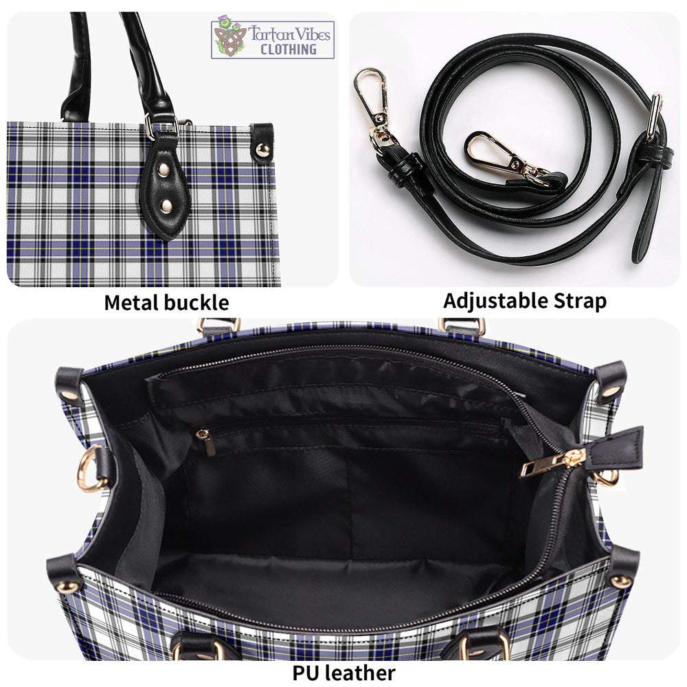 Tartan Vibes Clothing Hannay Modern Tartan Luxury Leather Handbags