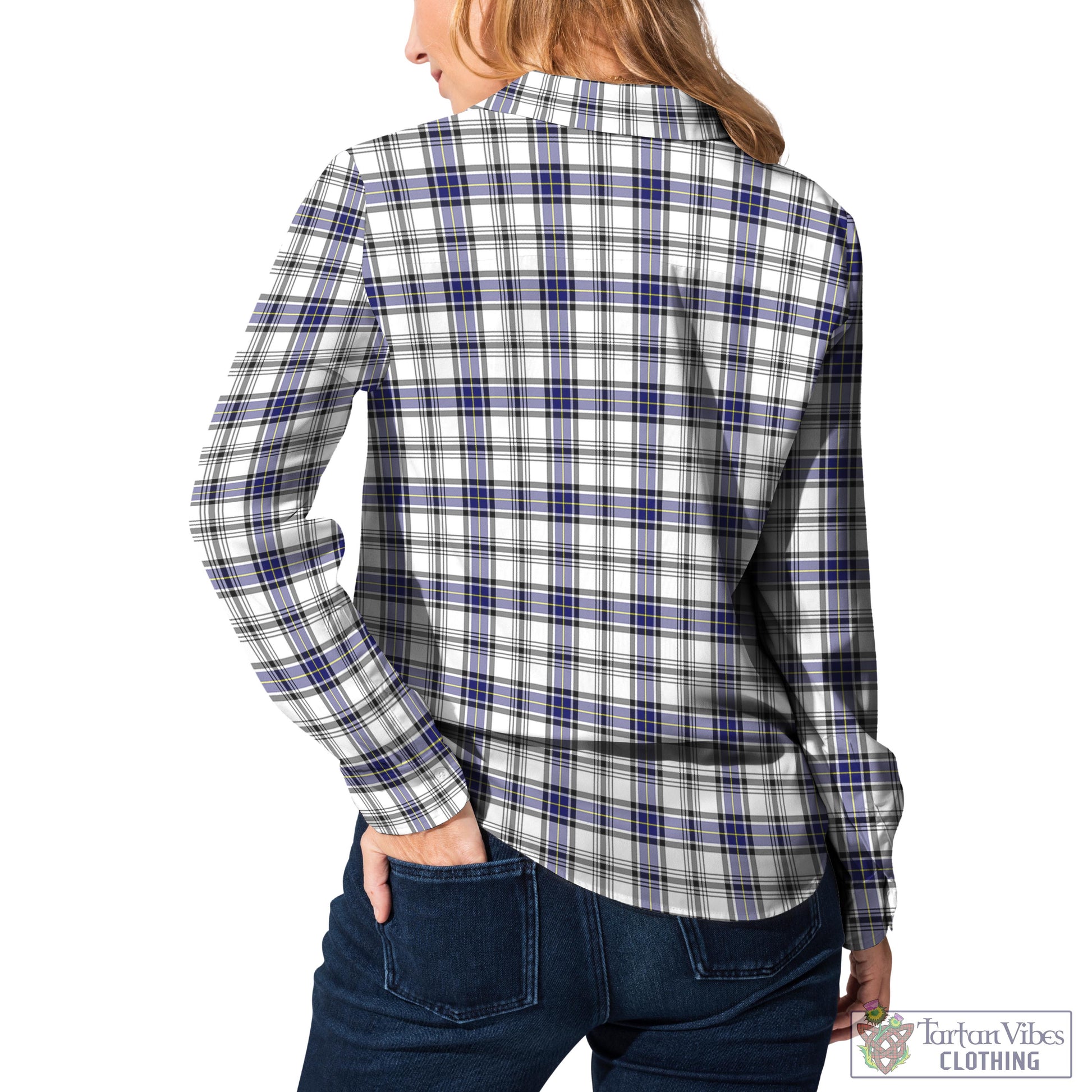 Hannay Modern Tartan Womens Casual Shirt