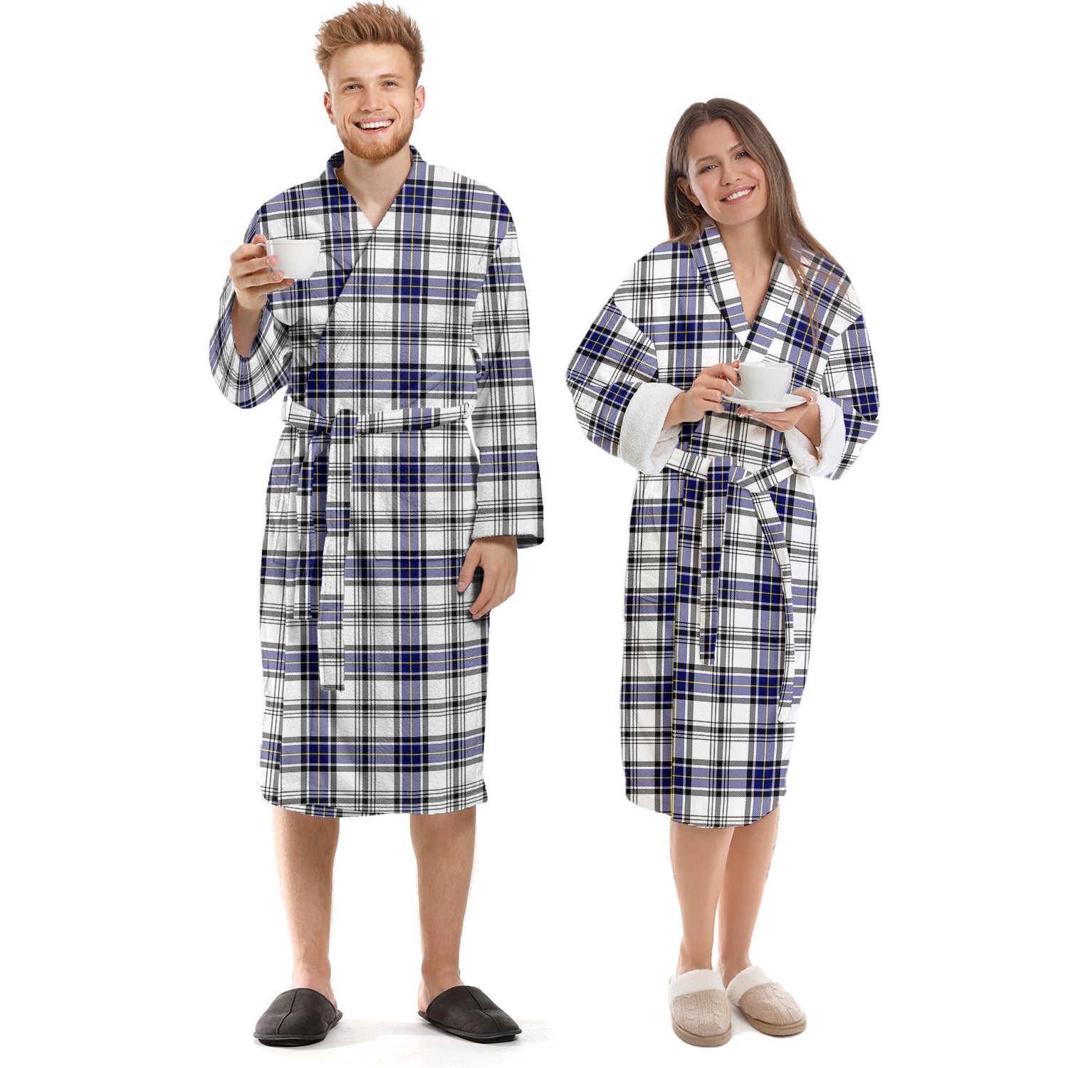 Hannay Tartan Bathrobe Unisex S - Tartan Vibes Clothing