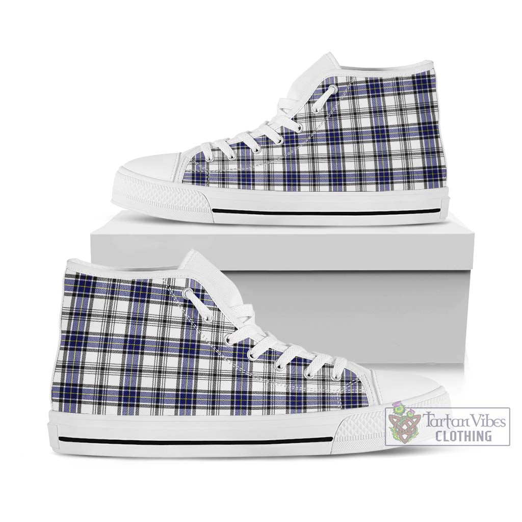 Tartan Vibes Clothing Hannay Modern Tartan High Top Shoes