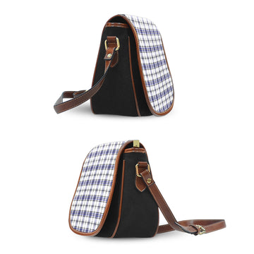 Hannay Modern Tartan Saddle Bag