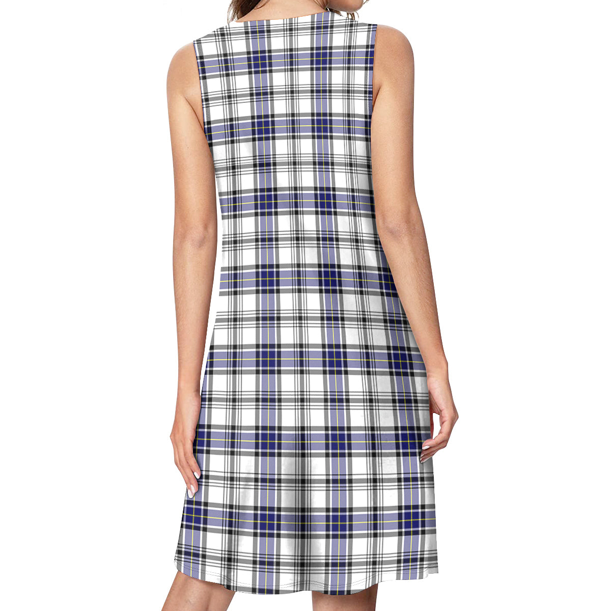 Hannay Modern Tartan Womens Casual Dresses - Tartanvibesclothing
