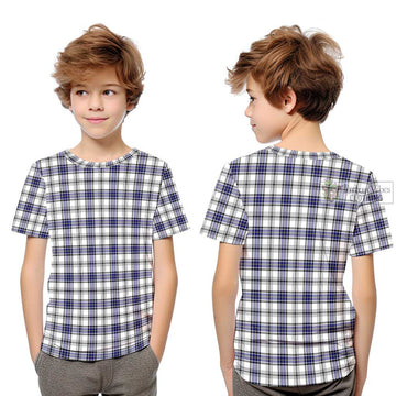Hannay Tartan Kid T-Shirt - Tartanvibesclothing Shop