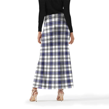 Hannay Modern Tartan Womens Full Length Skirt
