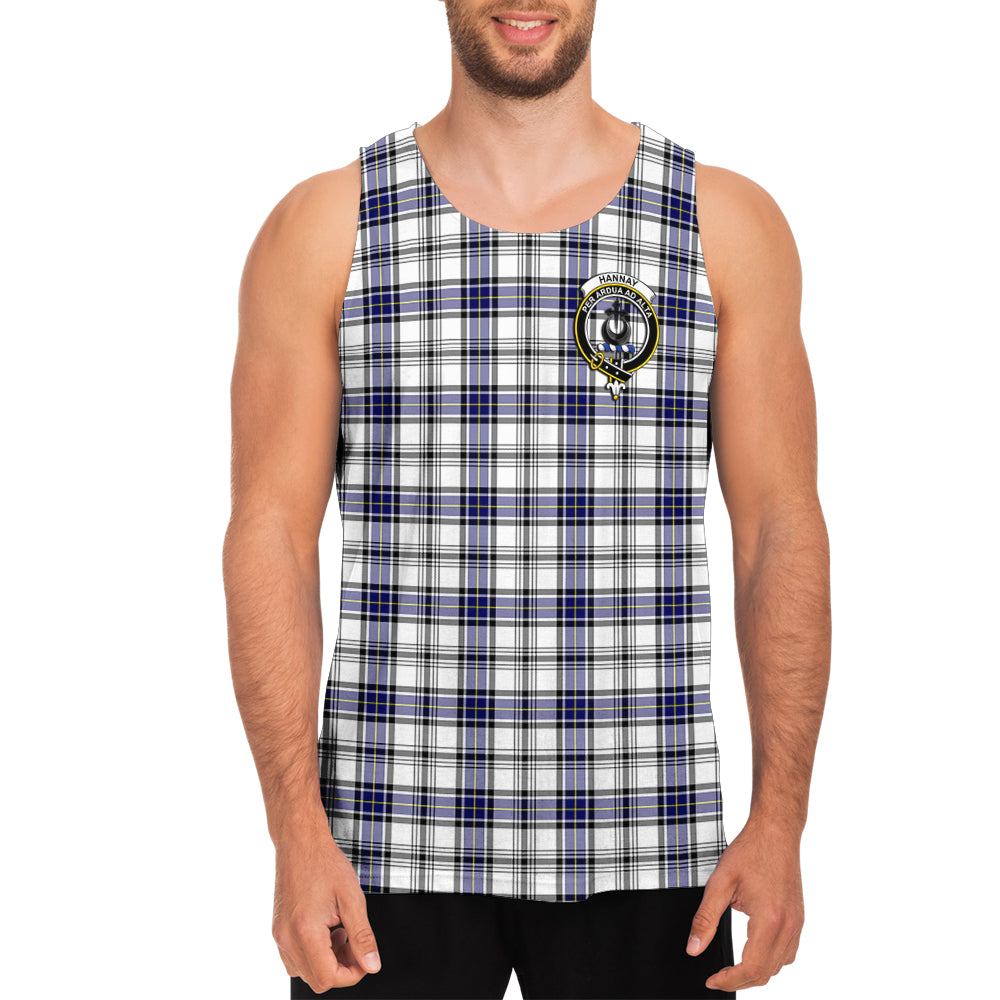 hannay-modern-tartan-mens-tank-top-with-family-crest