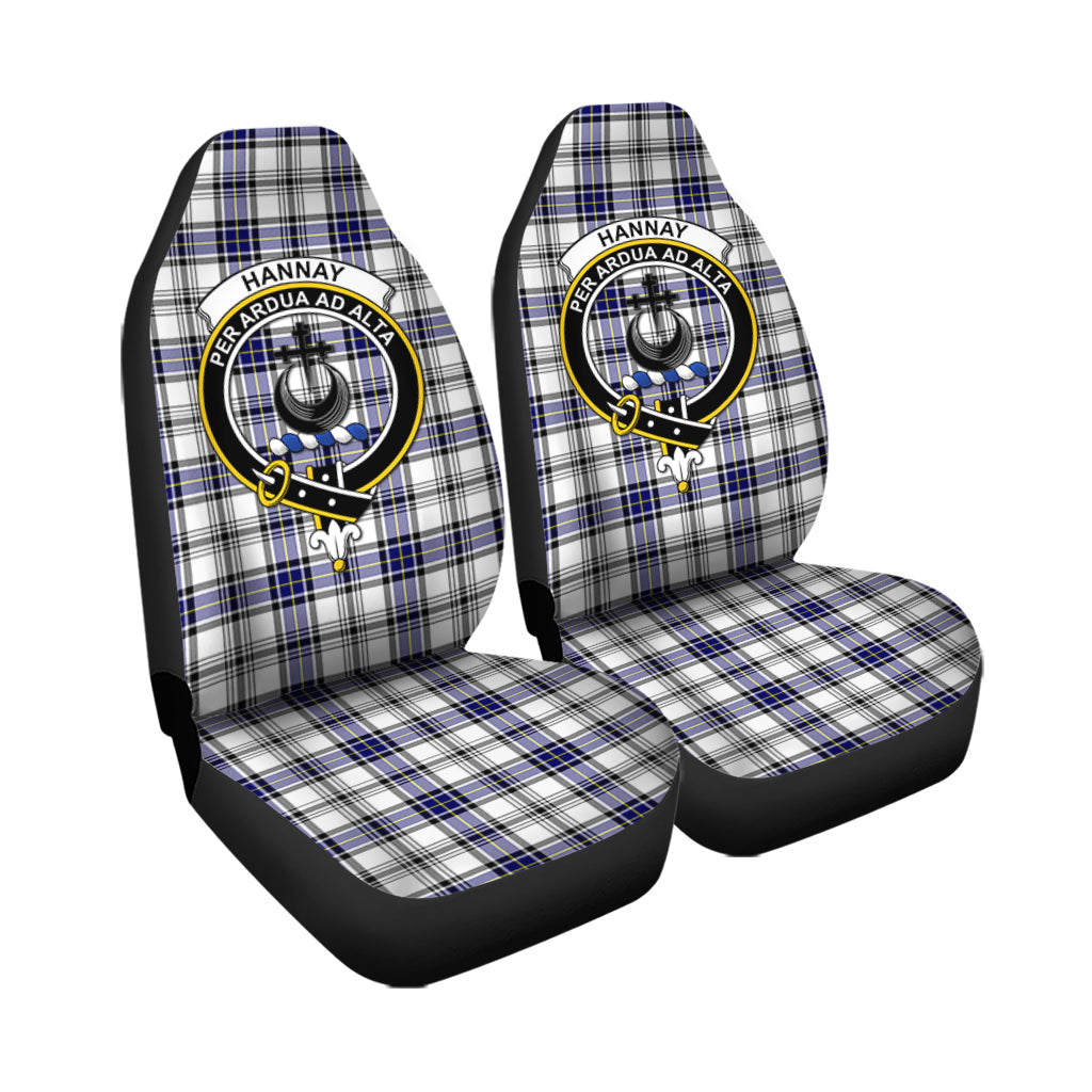 Hannay Modern Tartan Car Seat Cover with Family Crest - Tartanvibesclothing