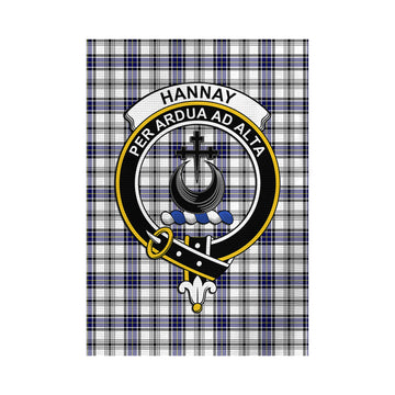 Hannay Tartan Flag with Family Crest - Tartan Vibes Clothing