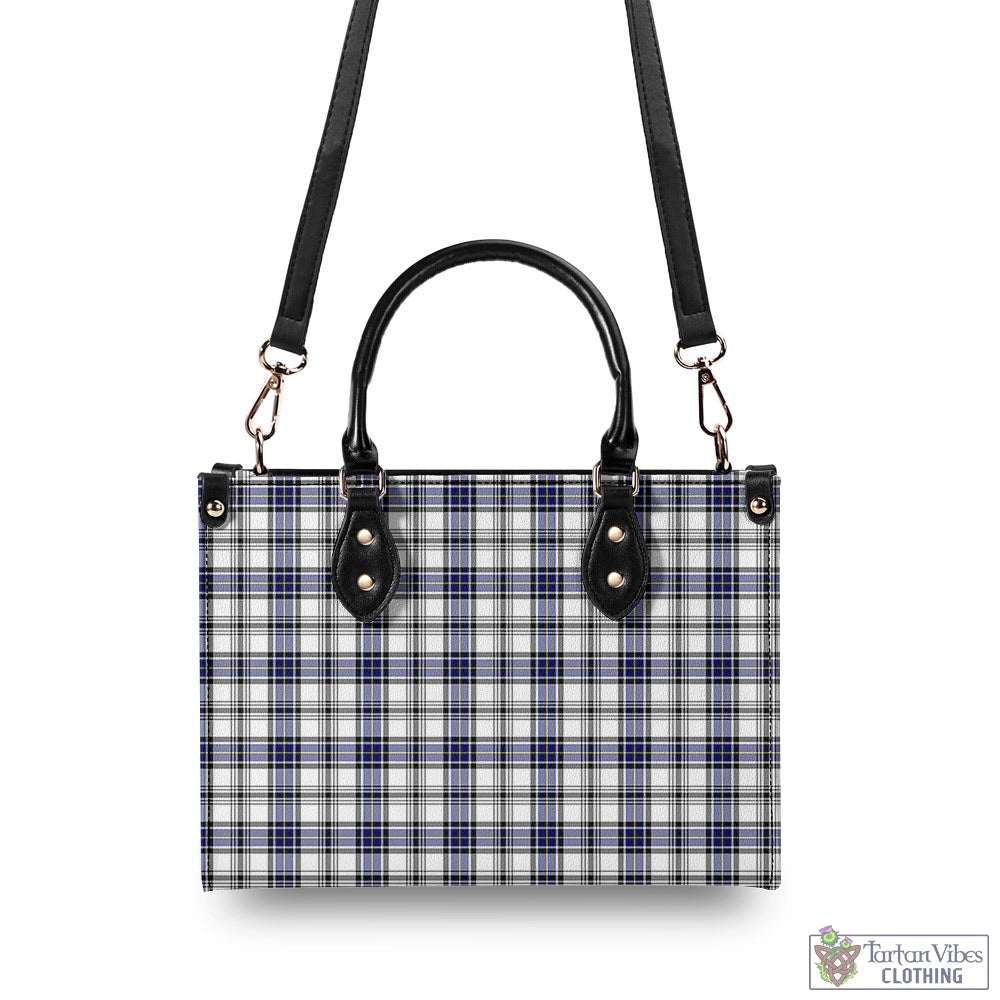 Tartan Vibes Clothing Hannay Modern Tartan Luxury Leather Handbags