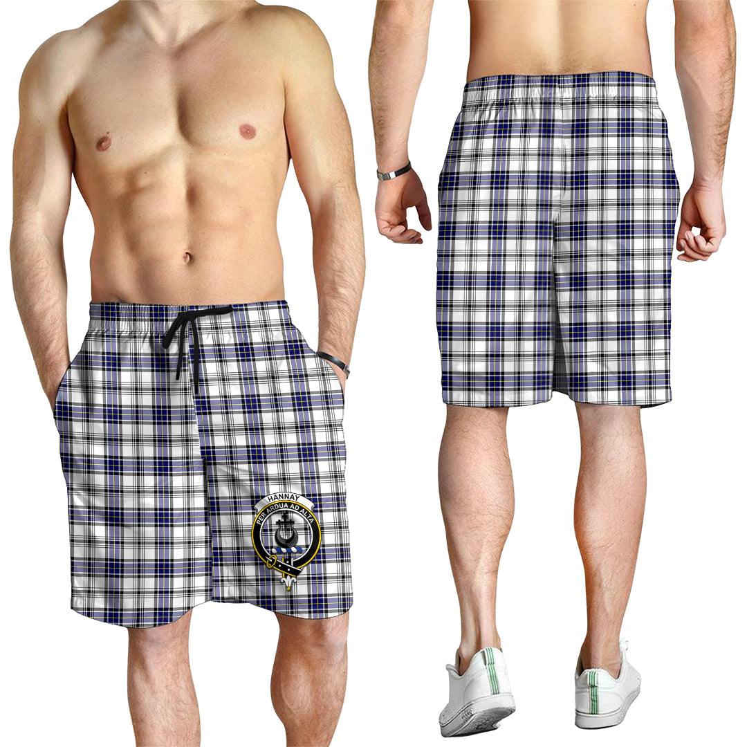hannay-modern-tartan-mens-shorts-with-family-crest