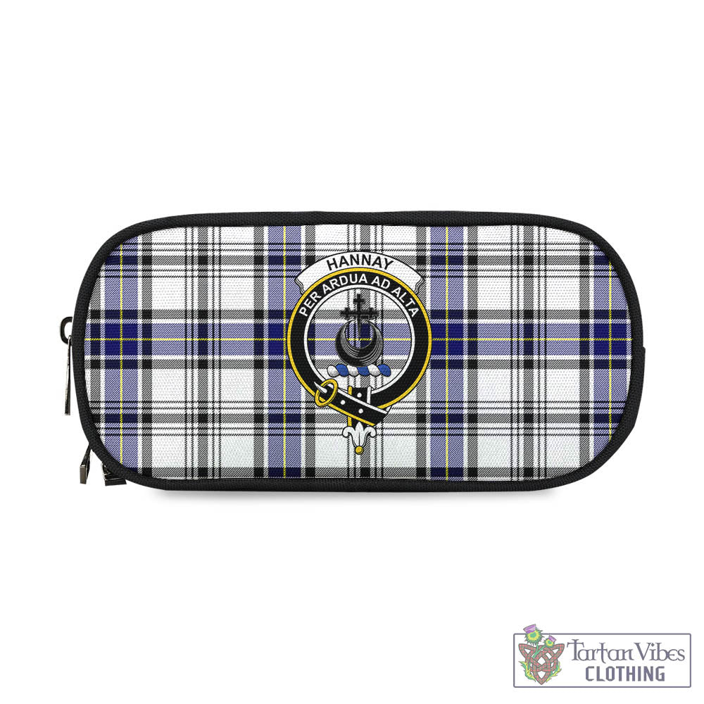 Tartan Vibes Clothing Hannay Modern Tartan Pen and Pencil Case with Family Crest