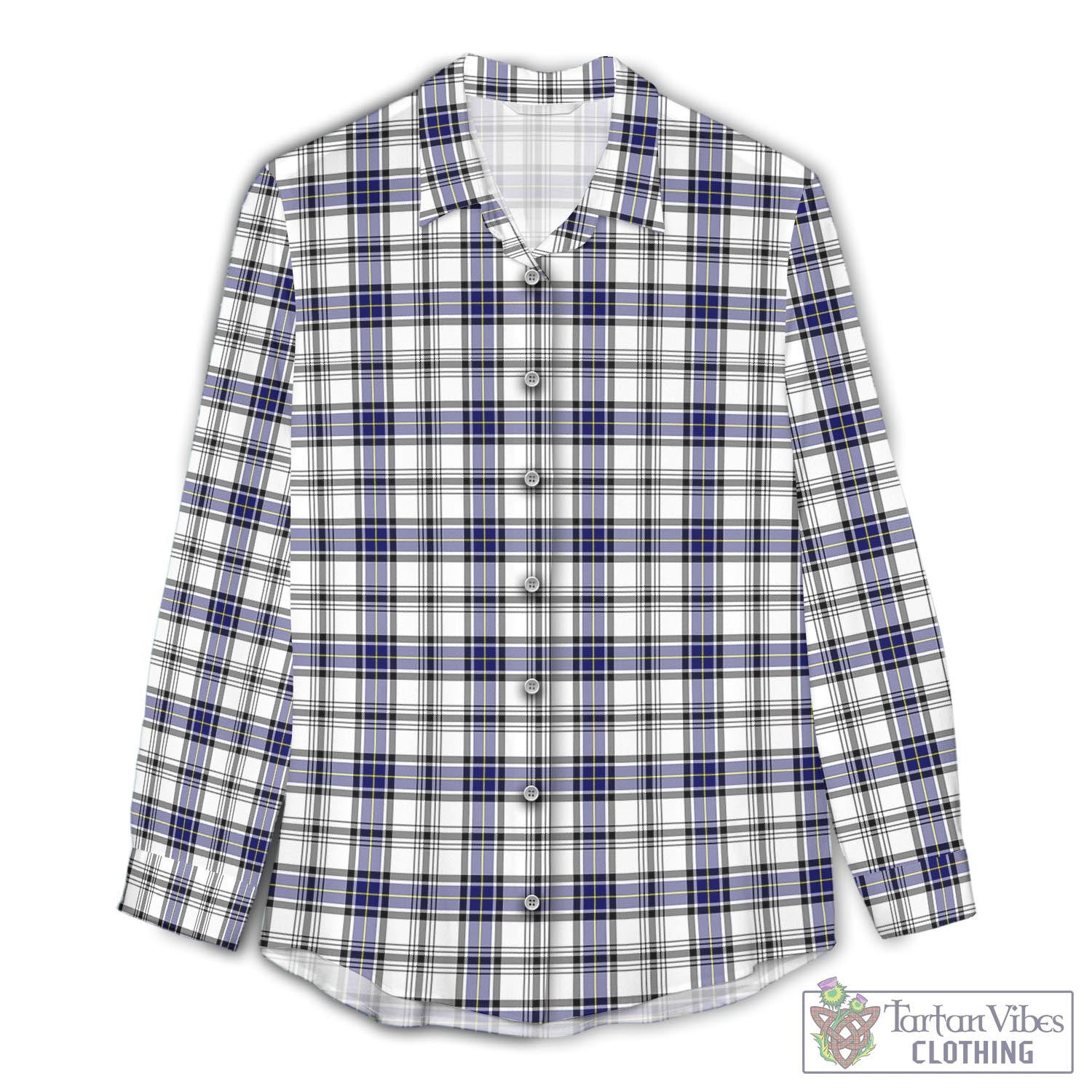 Hannay Modern Tartan Womens Casual Shirt