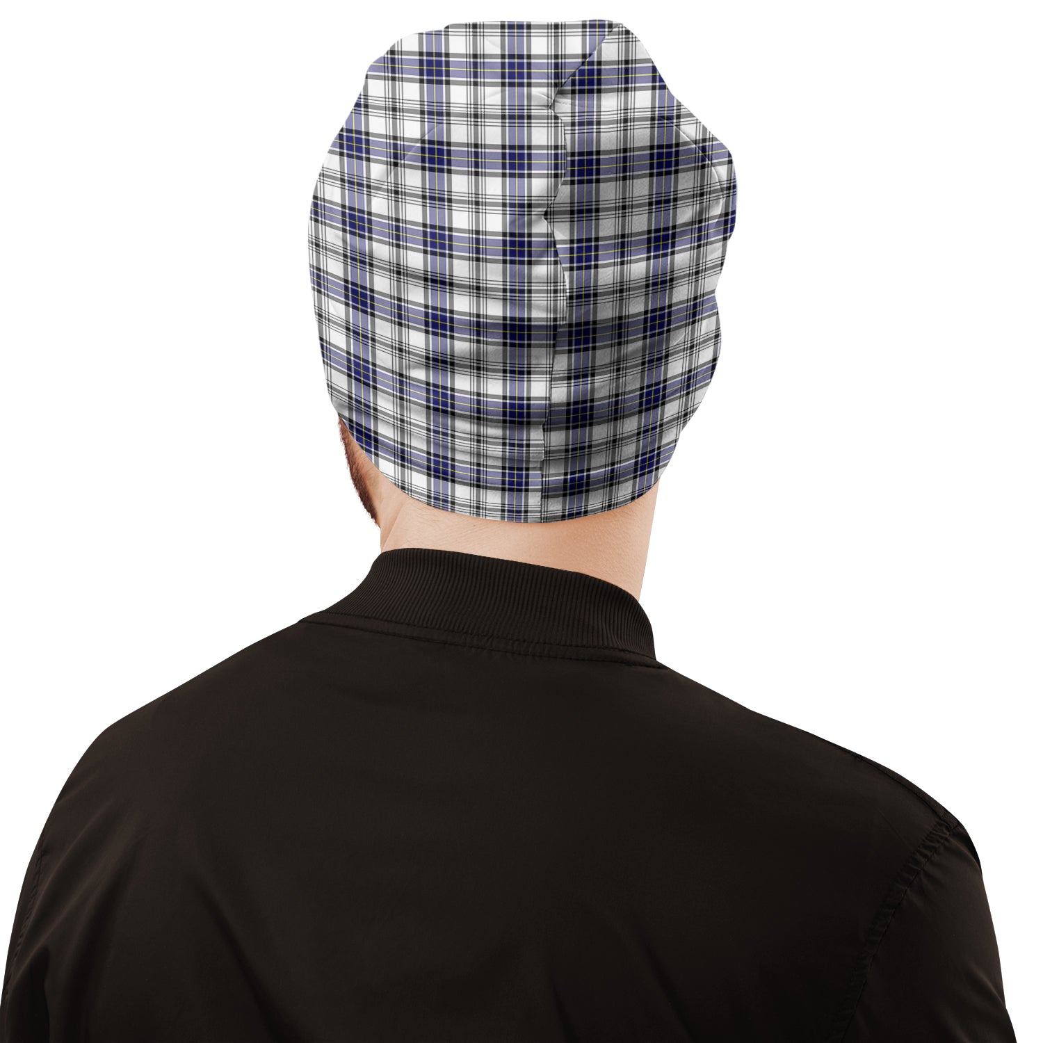 hannay-modern-tartan-beanies-hat-with-family-crest