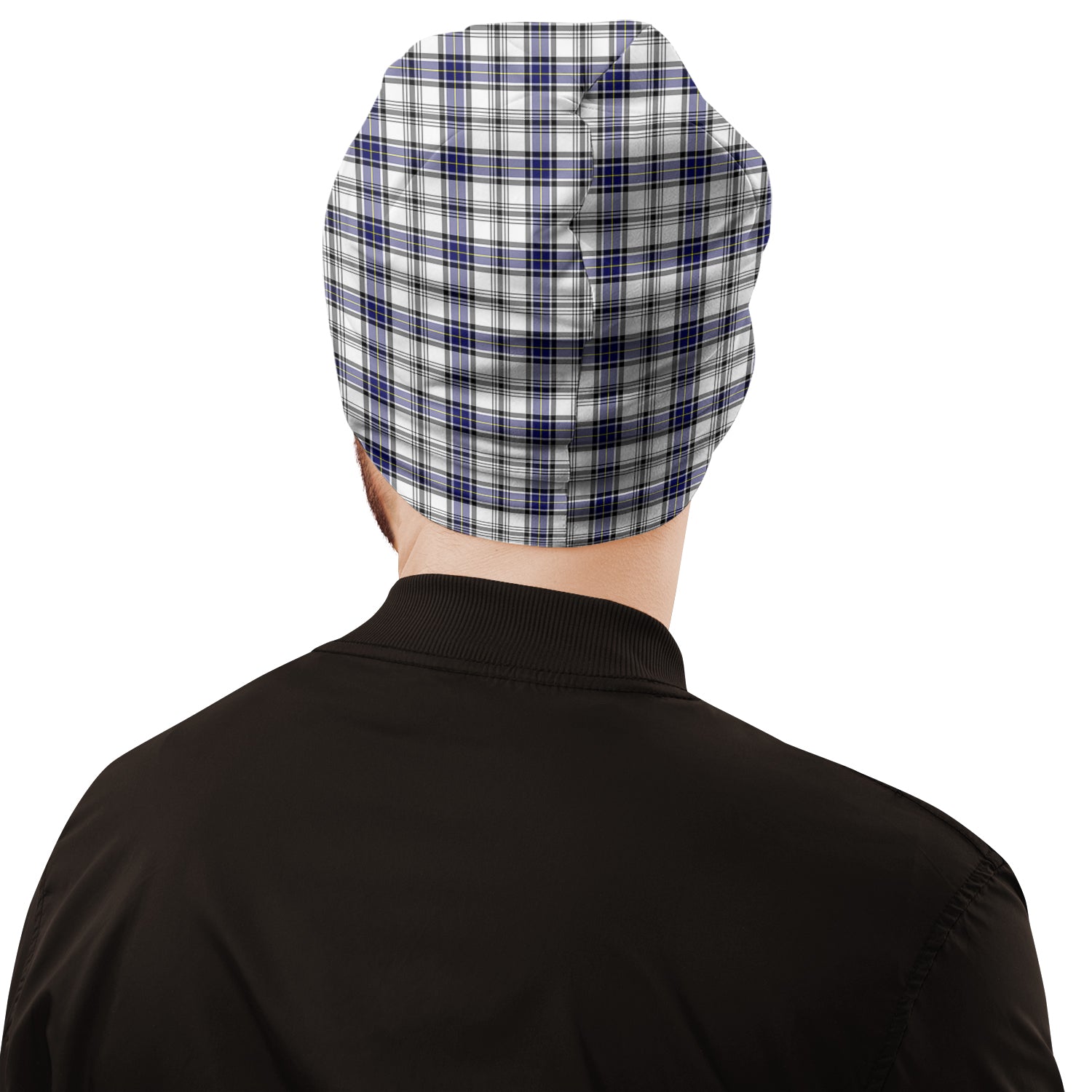 Hannay Tartan Beanies Hat with Family Crest - Tartan Vibes Clothing