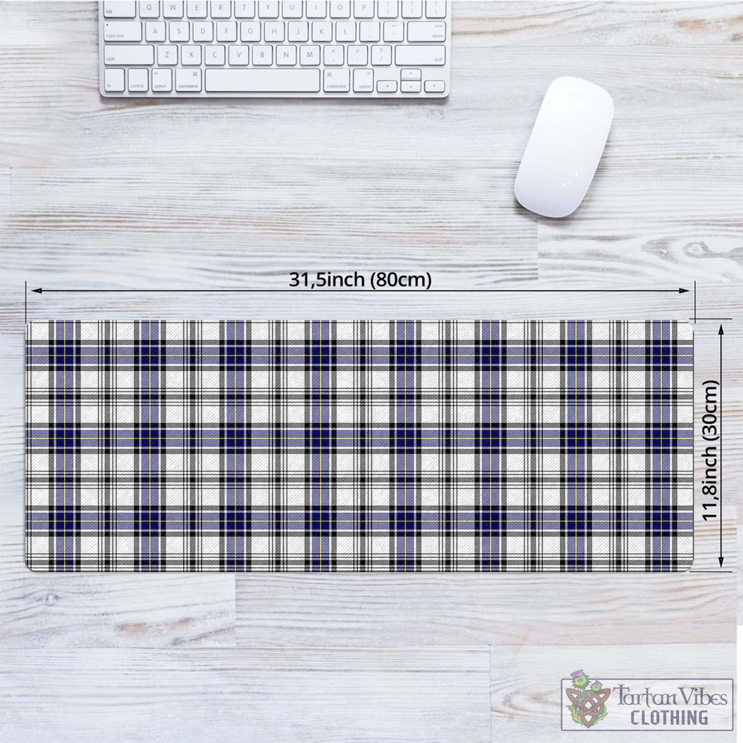 Tartan Vibes Clothing Hannay Modern Tartan Mouse Pad