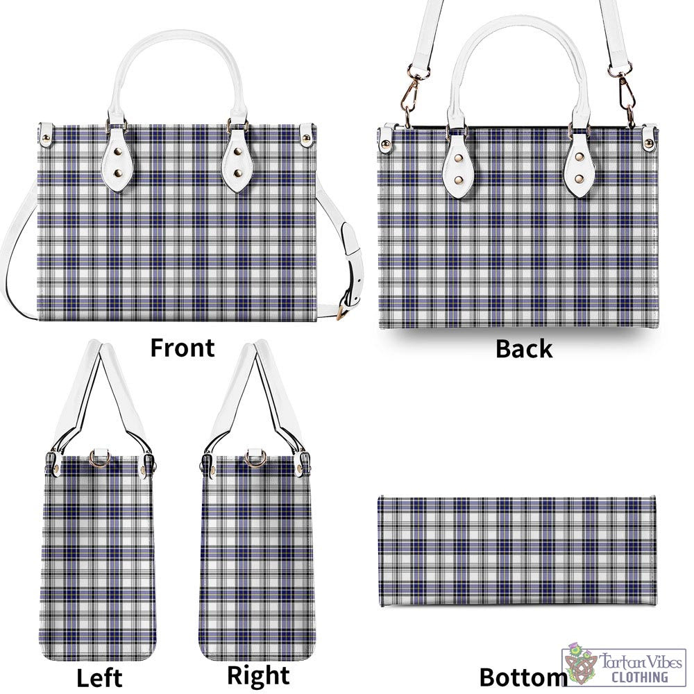 Tartan Vibes Clothing Hannay Modern Tartan Luxury Leather Handbags