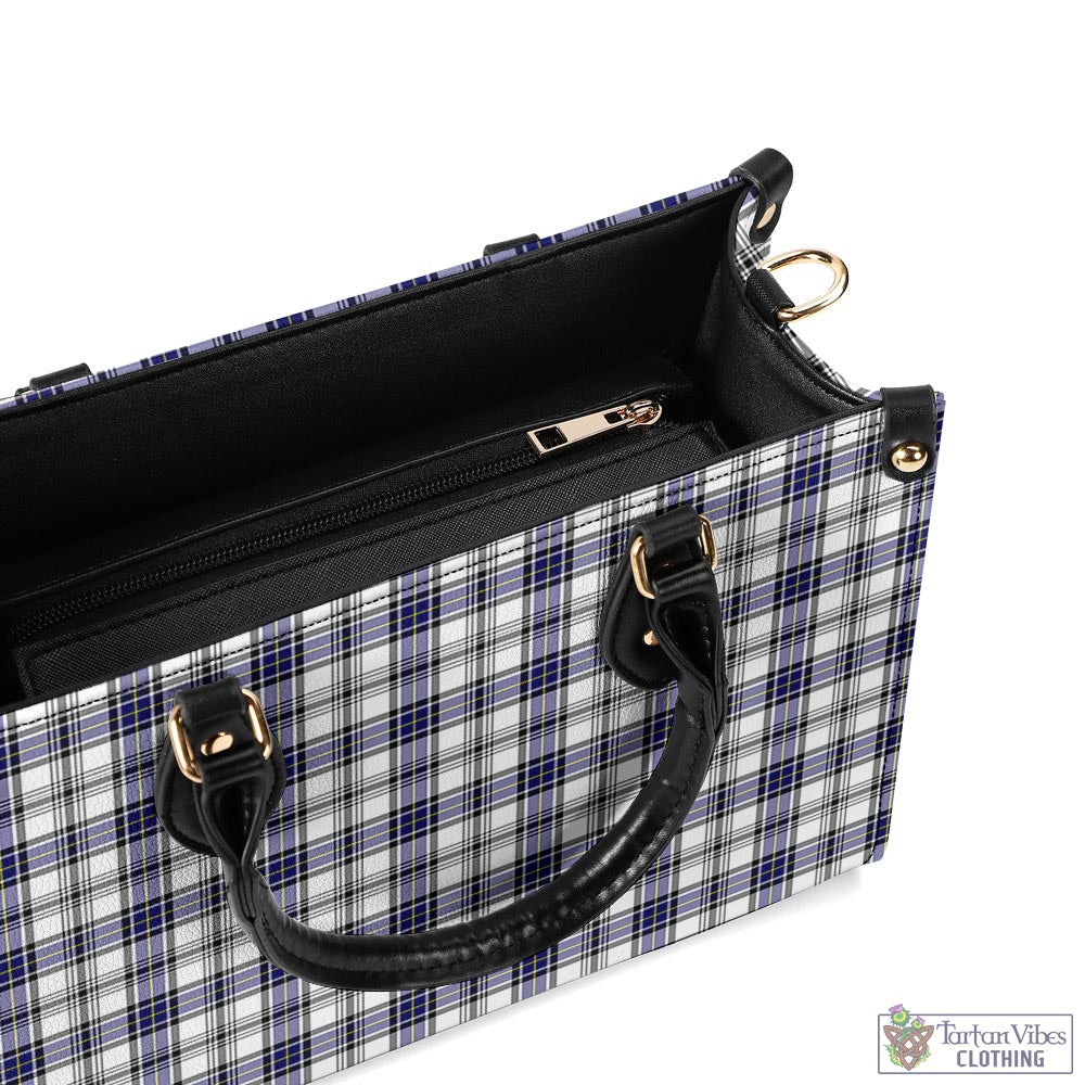 Tartan Vibes Clothing Hannay Modern Tartan Luxury Leather Handbags