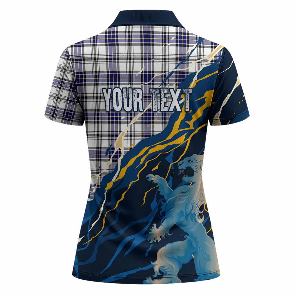 Hannay Scotland Tartan Women Polo Shirt WC2026 Football - We'll Be Coming
