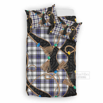 Hannay Scottish Tartan Twisted Ropes Stylized Bedding Set UK Bedding Set UK Double 79*79 inch - Tartan Vibes Clothing