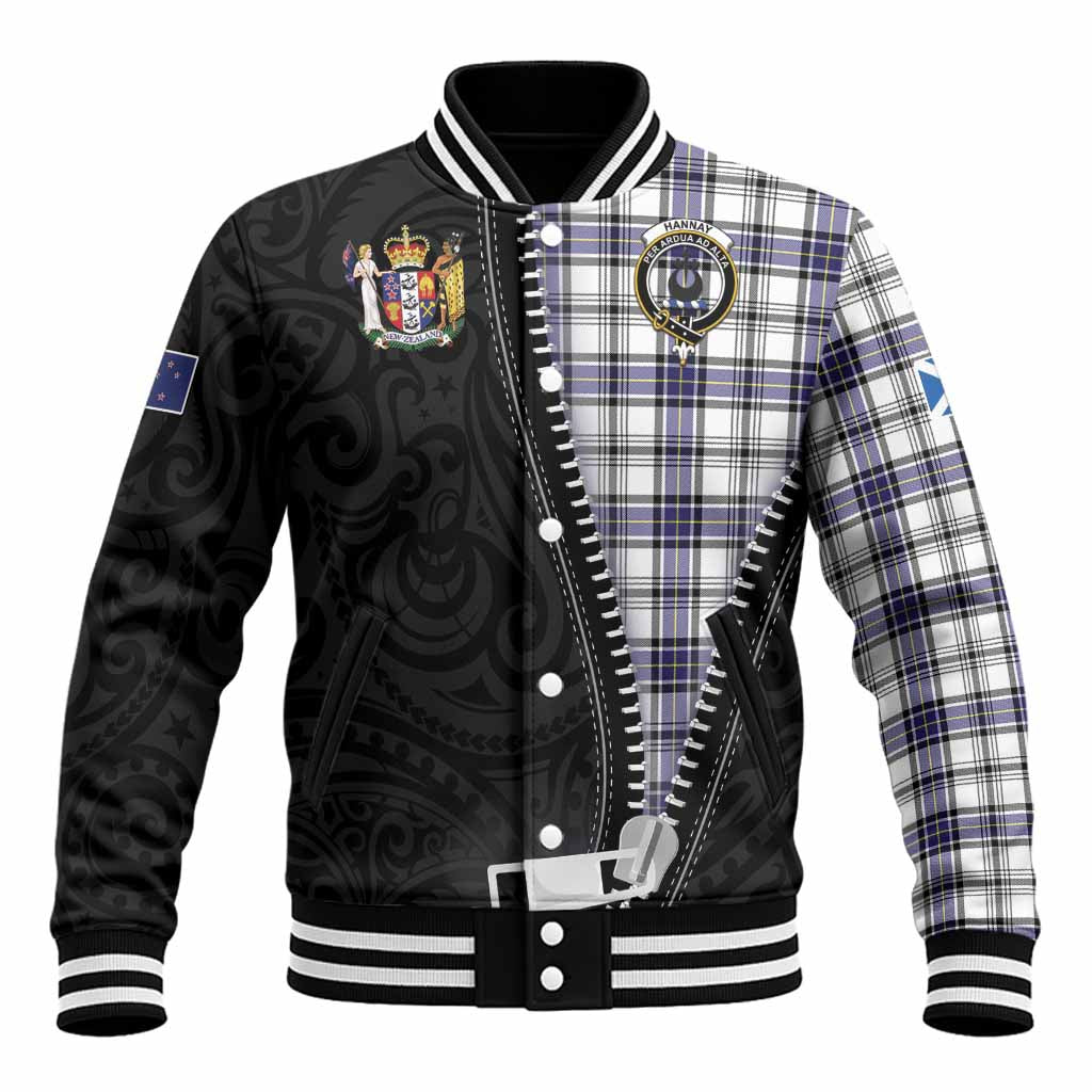 Hannay Tartan Baseball Jacket New Zealand Pattern Unique Zipper Stylized