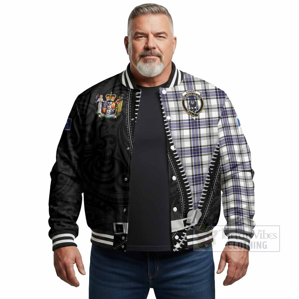 Hannay Tartan Baseball Jacket New Zealand Pattern Unique Zipper Stylized