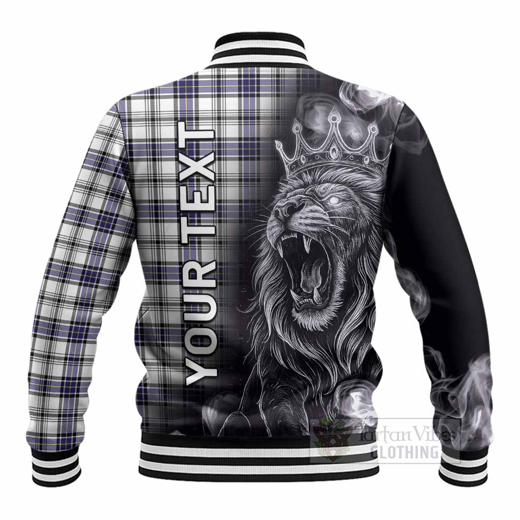 Hannay Tartan Baseball Jacket Roaring Lion Heritage