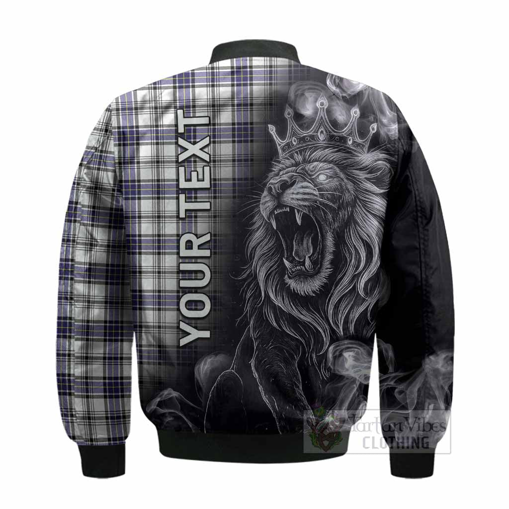 Hannay Tartan Bomber Jacket Roaring Lion Heritage