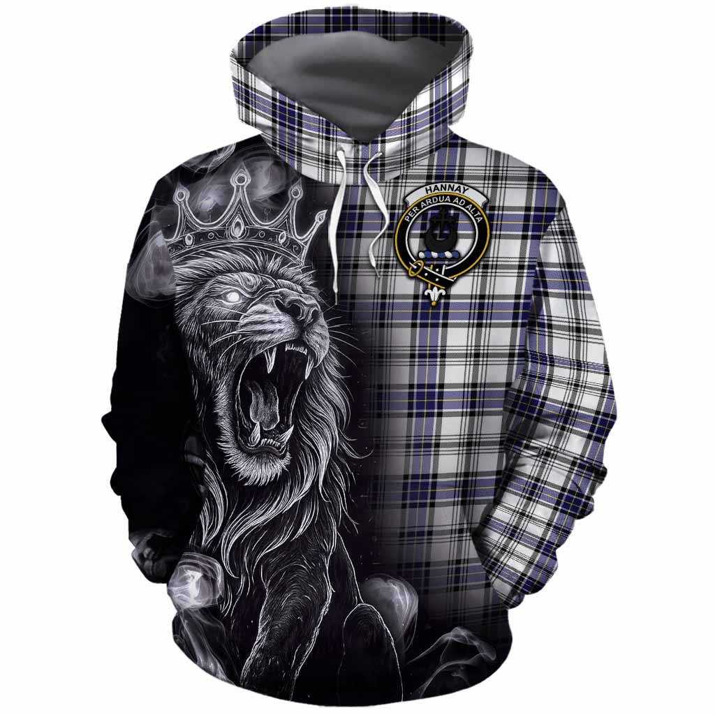 Hannay Tartan Cotton Hoodie Roaring Lion Heritage
