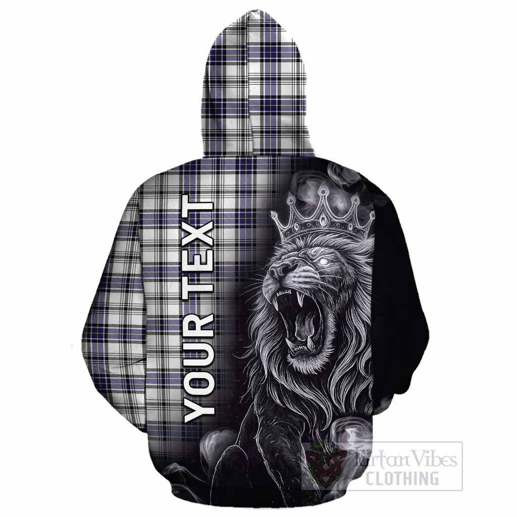 Hannay Tartan Cotton Hoodie Roaring Lion Heritage