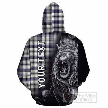 Hannay Tartan Cotton Hoodie Roaring Lion Heritage
